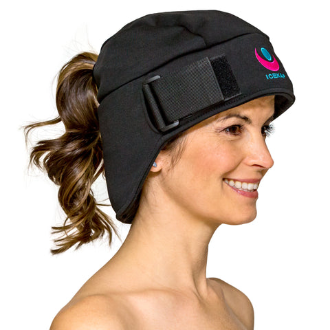 Icekap Cool Cap -  Cooling and Warming compression cap for headaches, migraines and more.